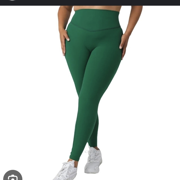 BuffBunny Olive Green Leggings - Picture 1 of 2